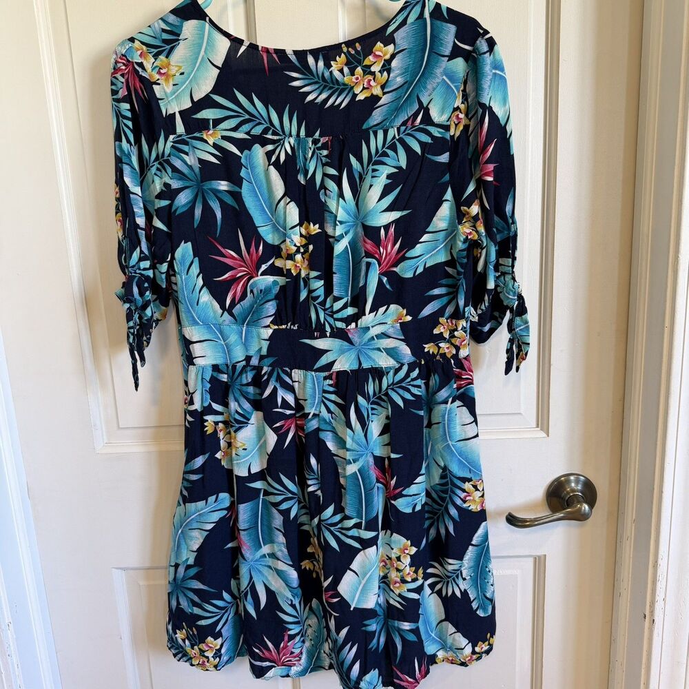 Women’s Dress Mini Tropical Summer medium flirty vacation cruise